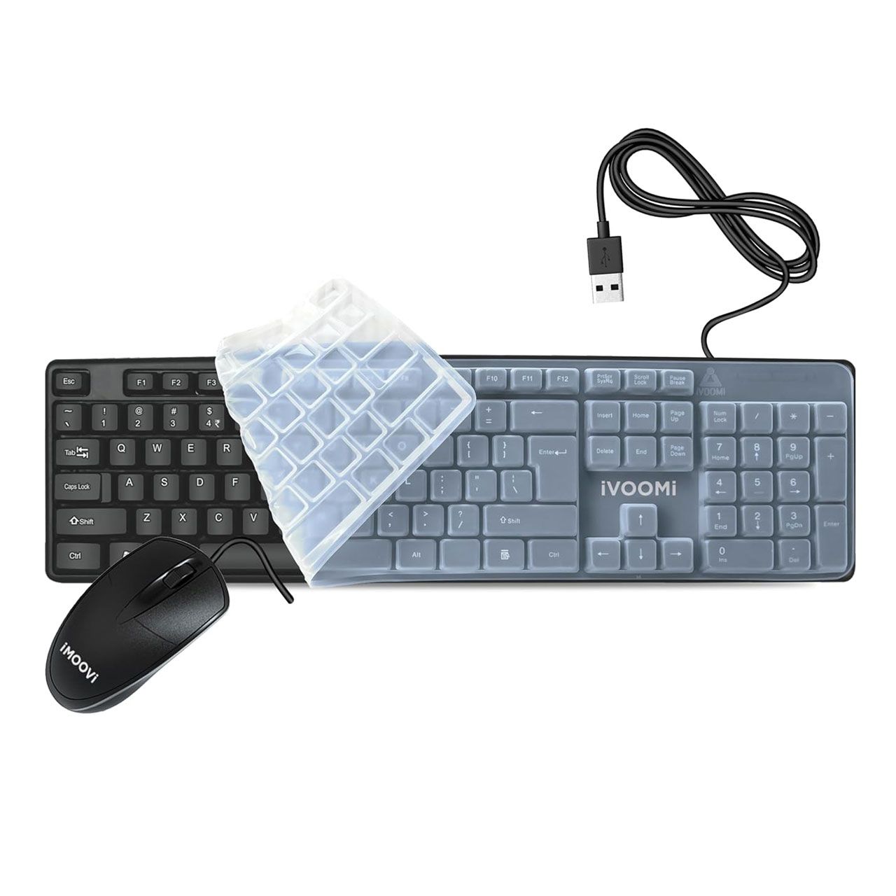iVoomi Super Wired Keyboard & Mouse Combo