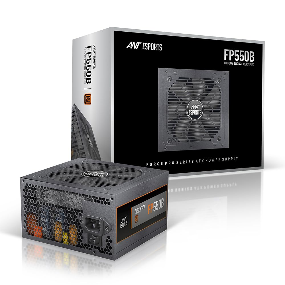 ANT ESPORTS FP550B 80 Plus Bronze Power Supply 