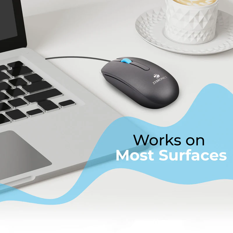 ZEBRONICS JUGGLE USB Optical Mouse