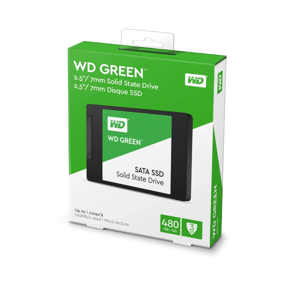 WD Internal SSD 480GB SATA GreenWD Internal SSD 480GB SATA Green