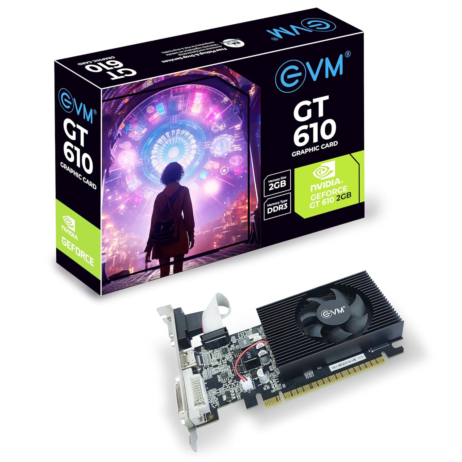 EVM Graphic Card GT 610 2GB DDR3