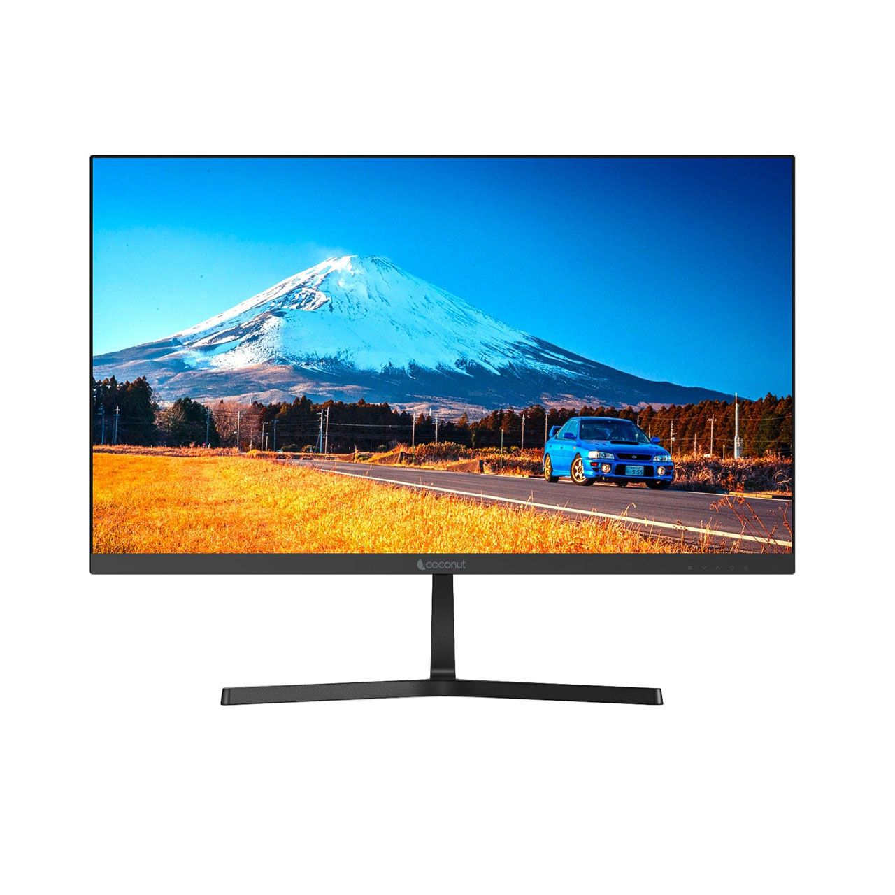 Coconut 27H 27 Inch LED Monitor IPS Panel In-Built-Speakers (Black) 