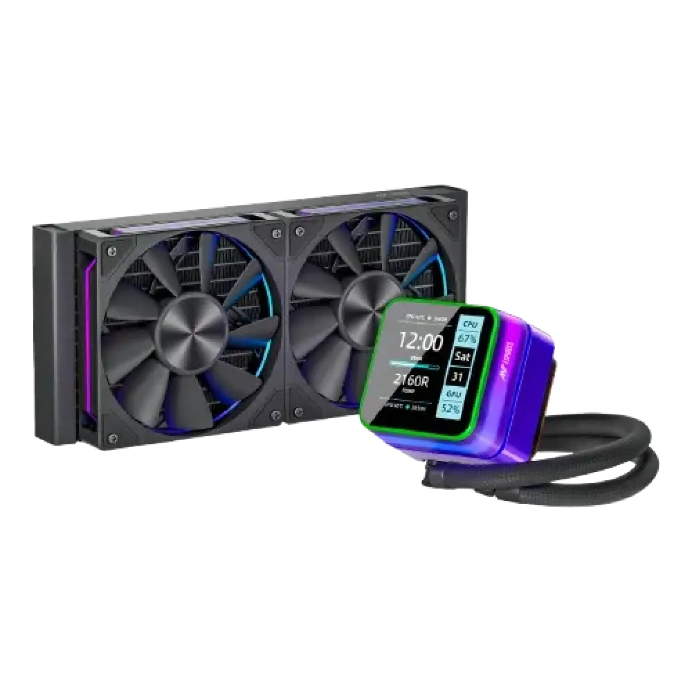 Ant Esports CPU Cooler Liquid Glacius-240D ARGB