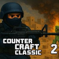 Play Counter Craft Classic 2 – FPS Mayhem in a Minecraft-Style World!