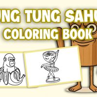 Tung Tung Sahur Coloring Book