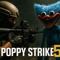 Play Poppy Strike 5 – FPS Horror Shooter in a Haunted Toy Factory