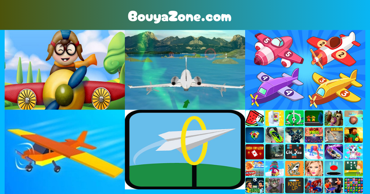 ✈️ Play the Best Free Airplane Games Online on BouyaZone
