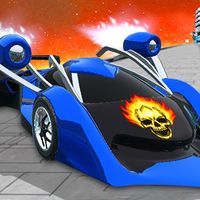 Fly Car Stunt 5 – Play Free Online Flying Car Racing Game