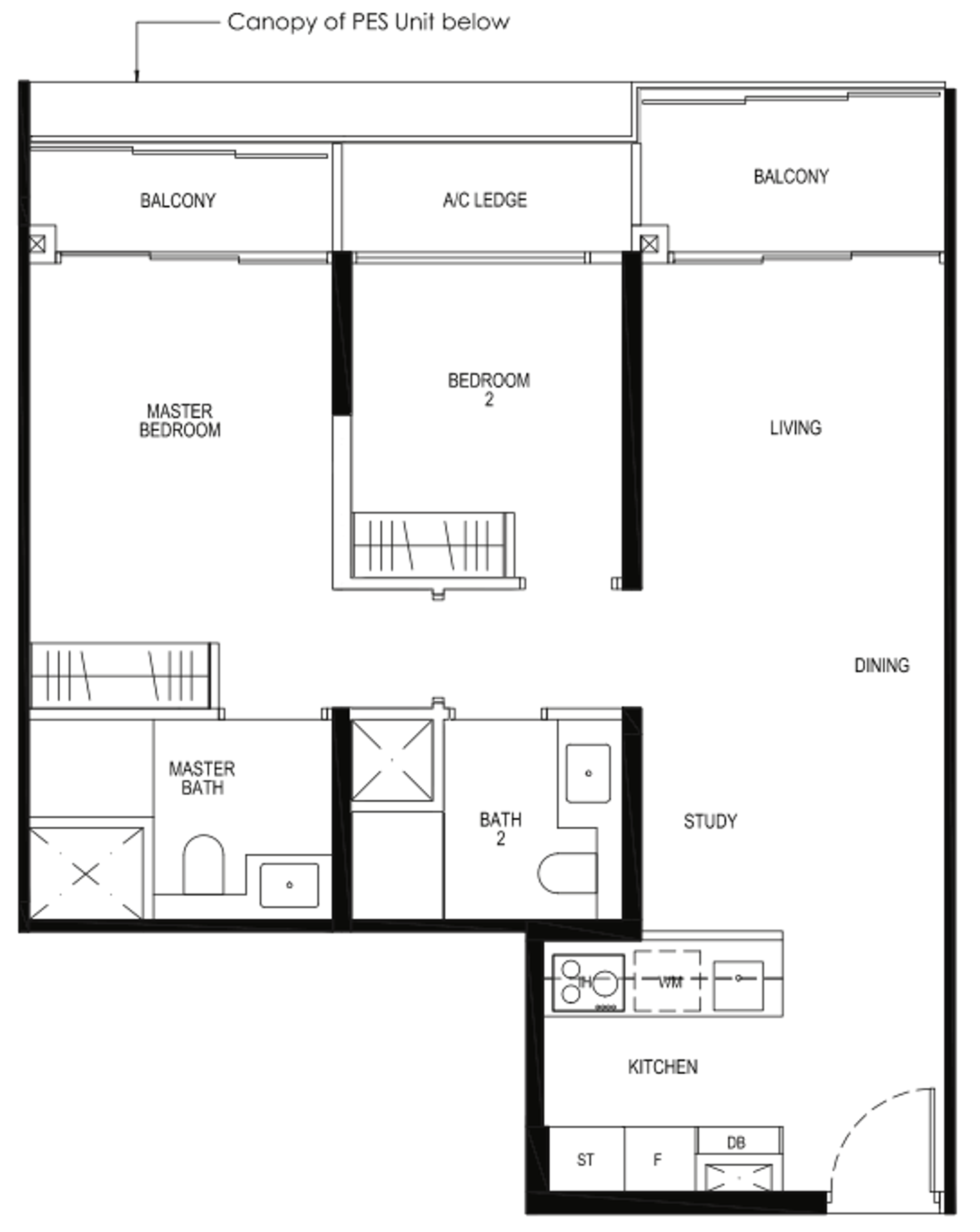Daintree Residence floor plan