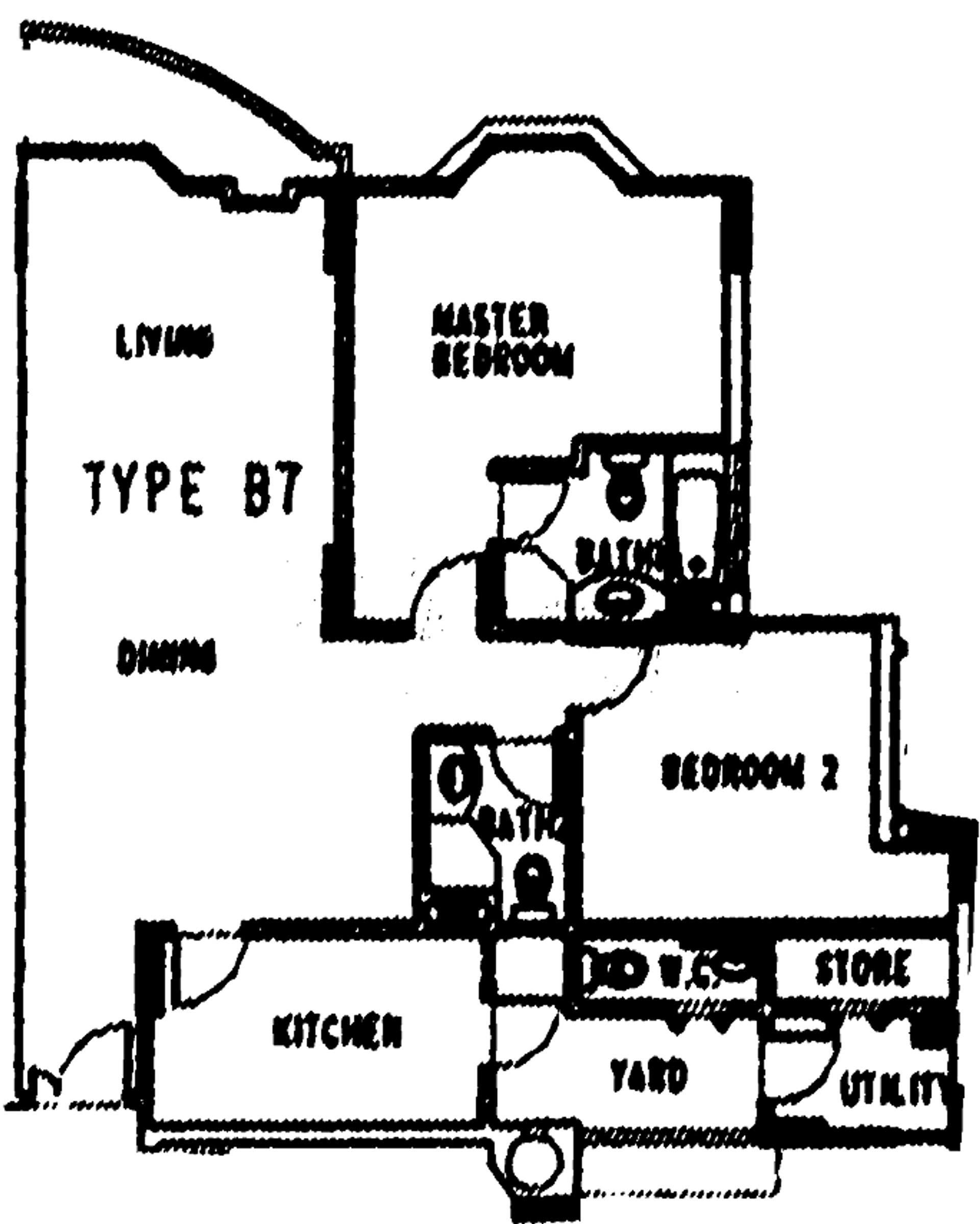 Westcove Condominium floor plan