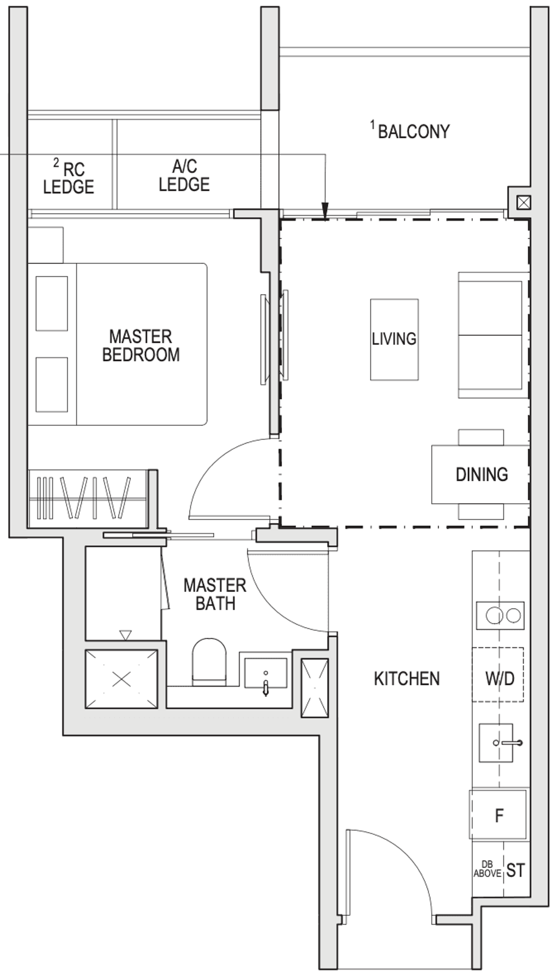 Kent Ridge Hill Residences floor plan
