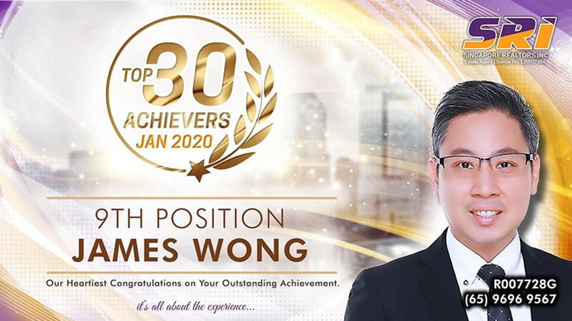 Top 30 Achievers, 9th position, Jan 2020