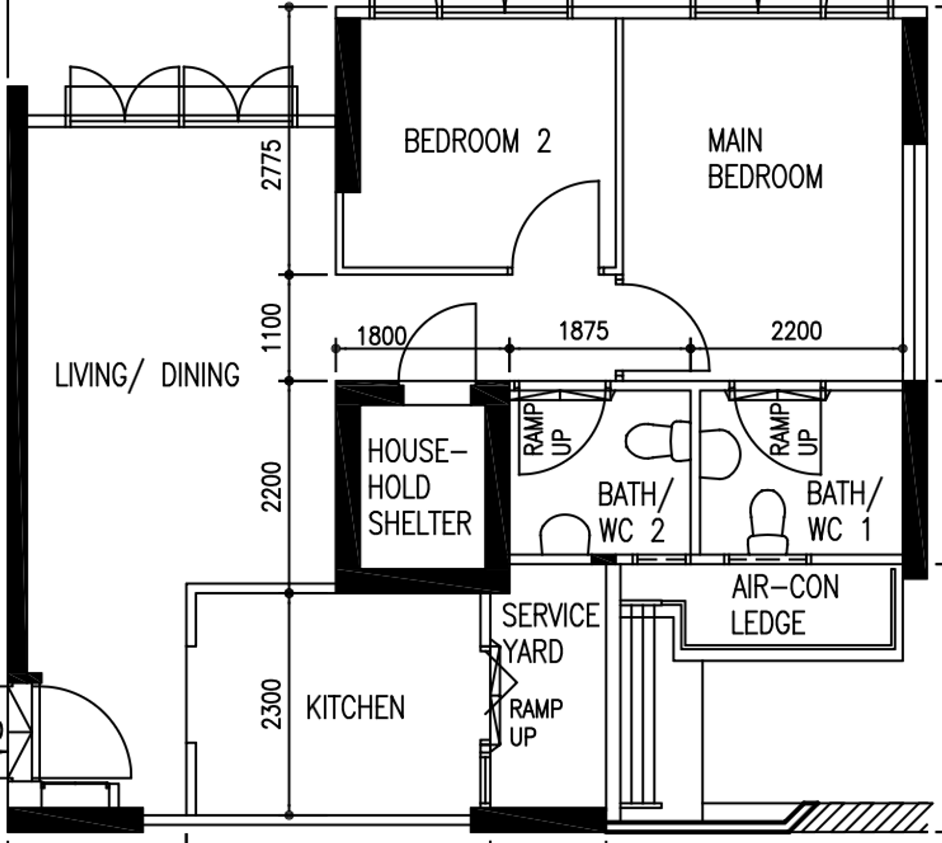 180C Boon Lay Drive plan 1