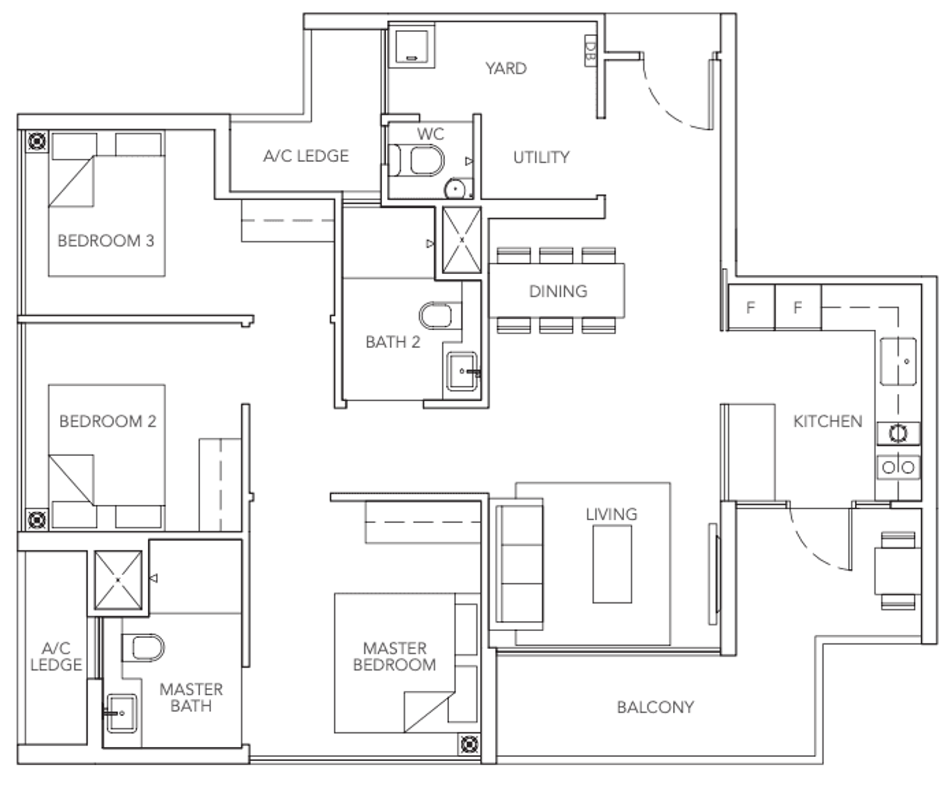 Sturdee Residences floor plan