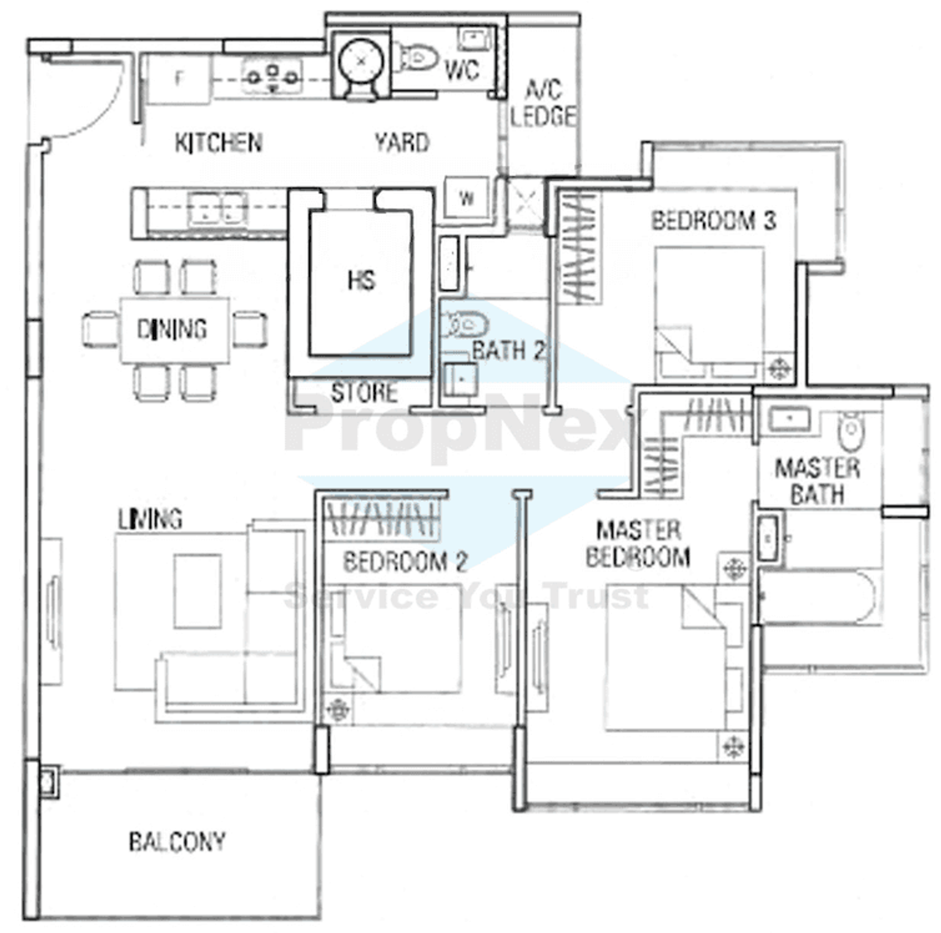 D'Pavilion floor plan
