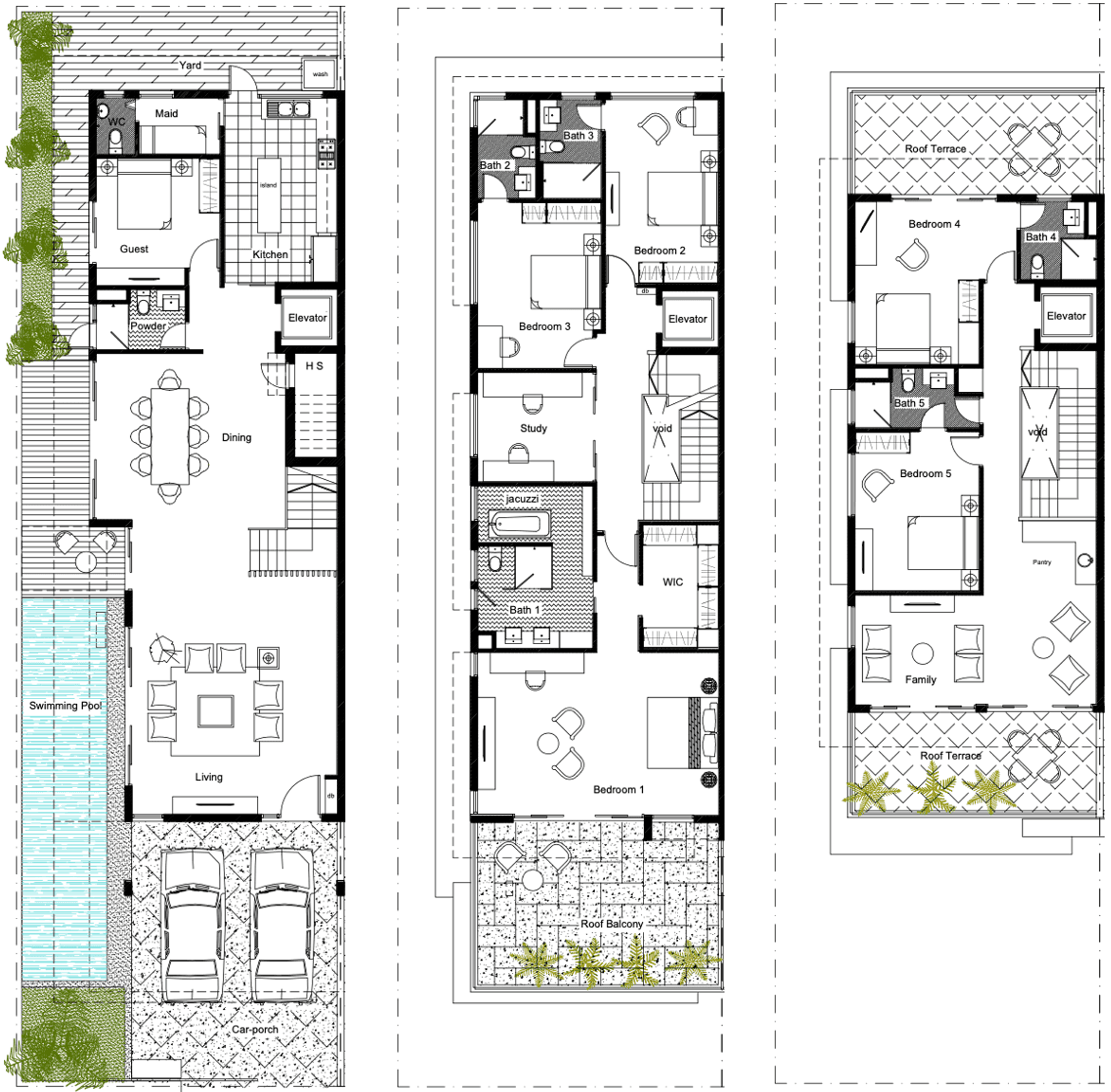 Aida Street Semi-Detached House floor plan