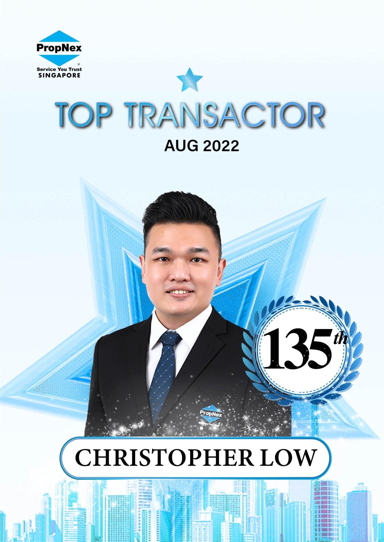 Chris Low: award