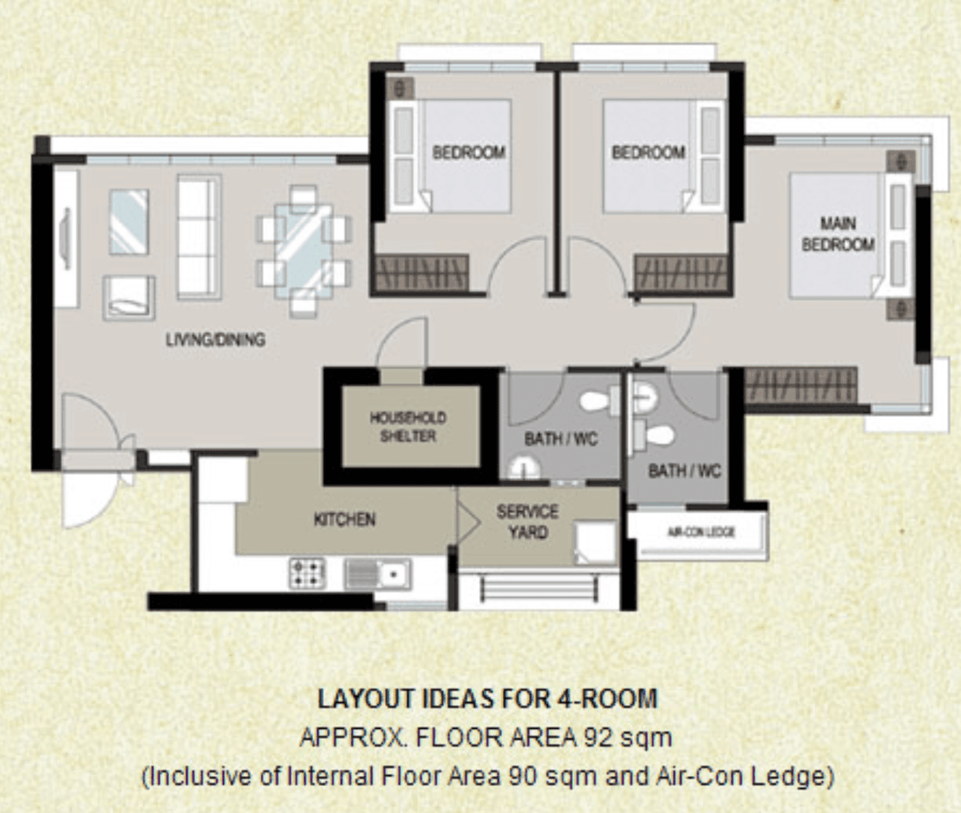 293B Bukit Batok Street 21 floor plan
