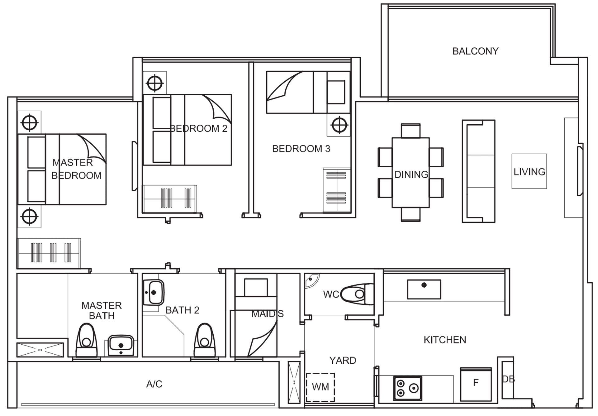 La Fiesta floor plan