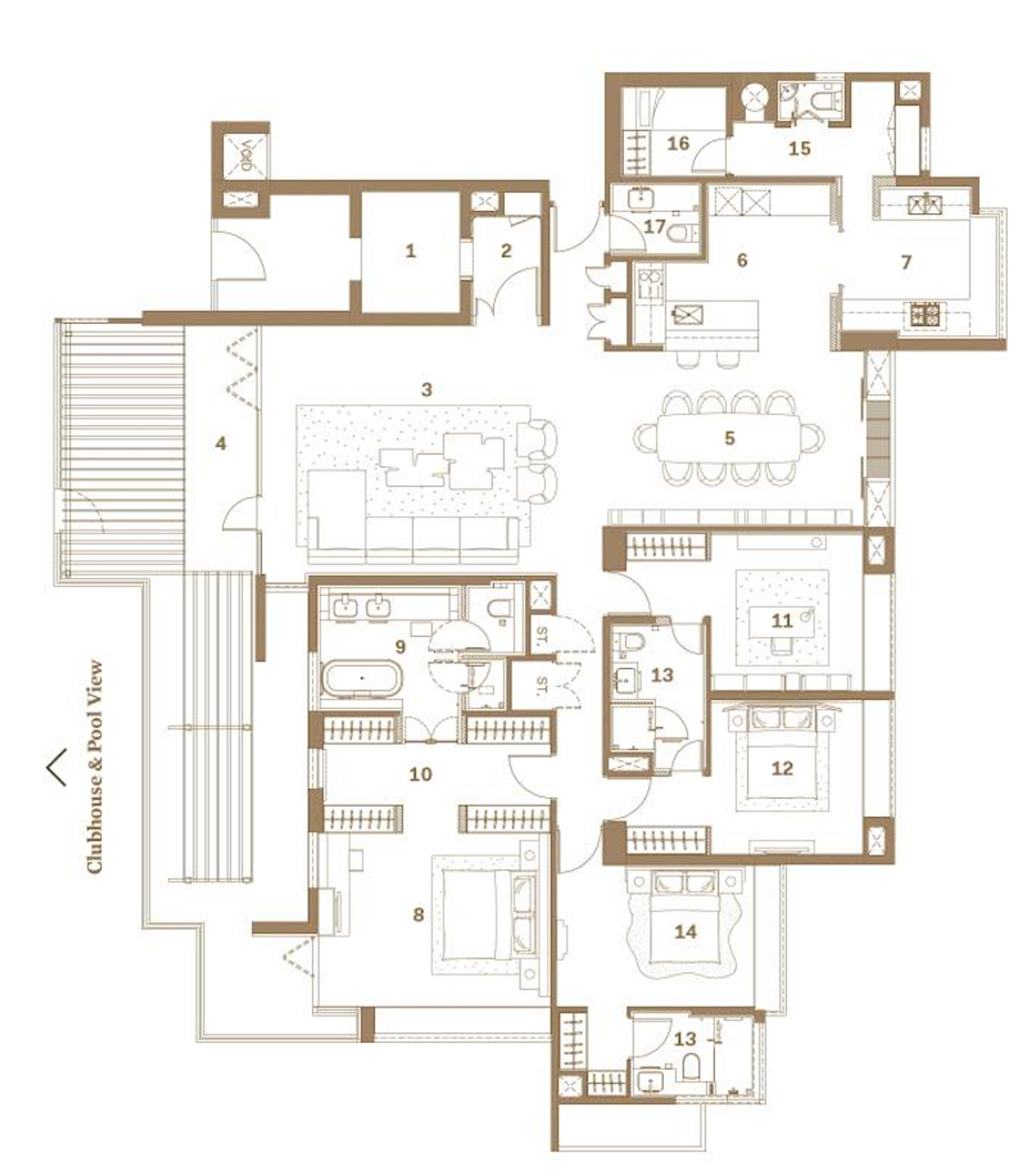 Draycott Eight floor plan