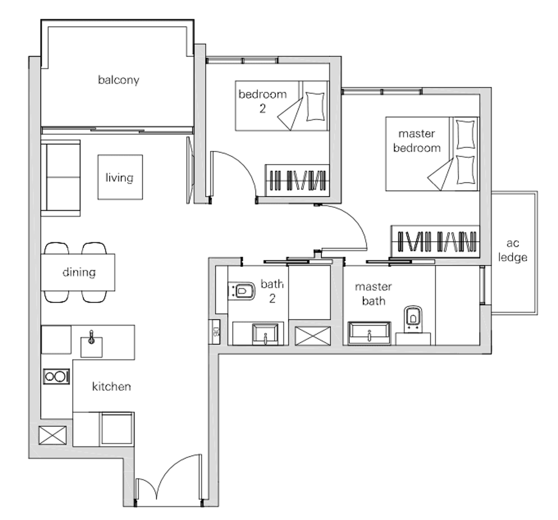 The Panorama floor plan