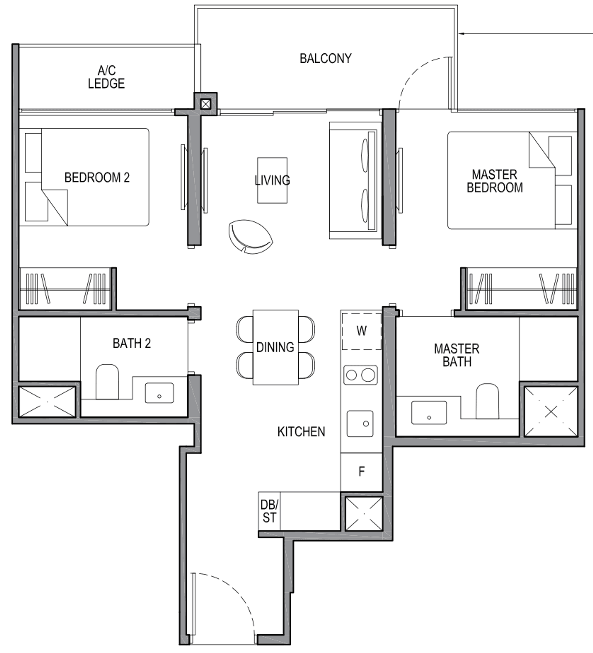 Park Colonial floor plan