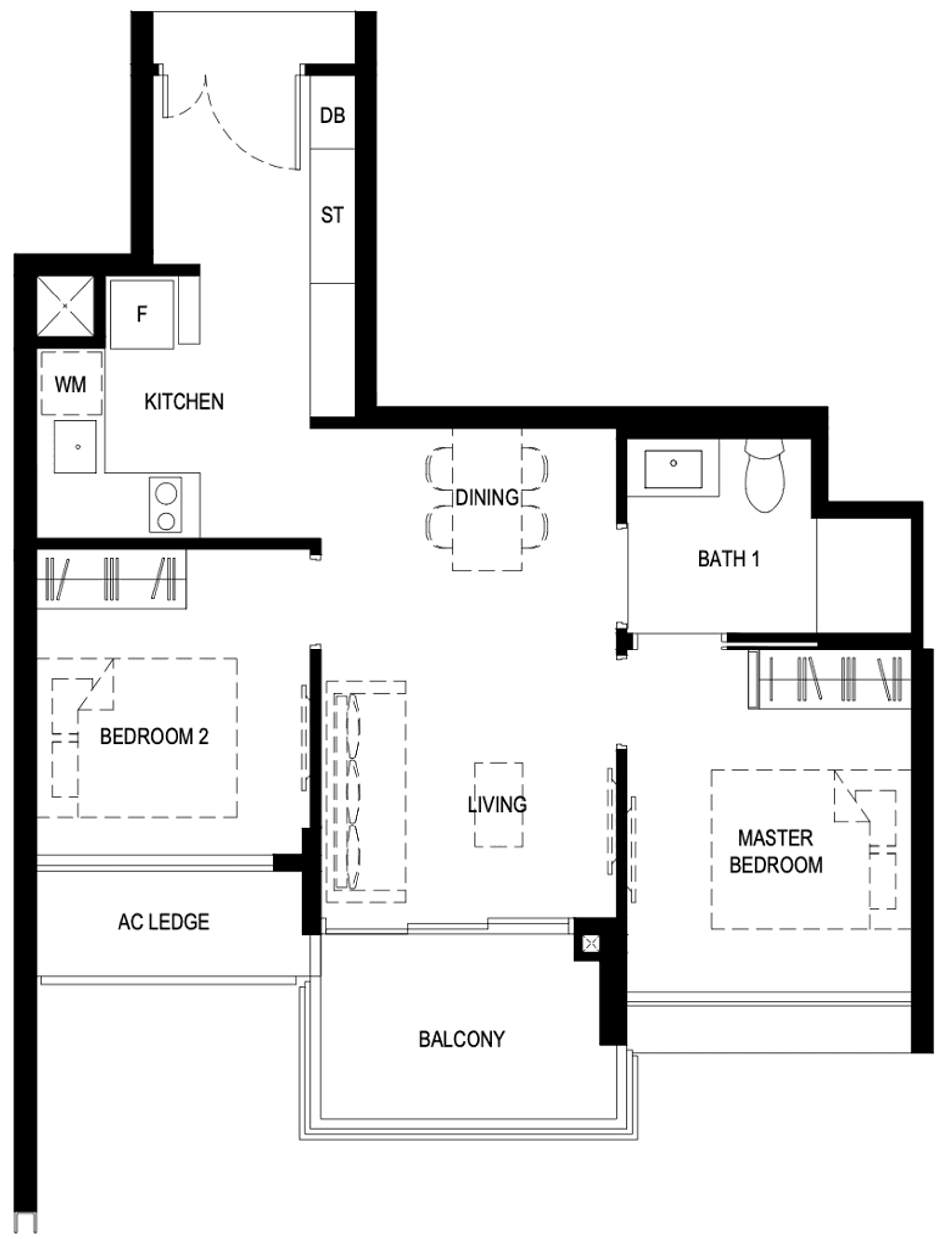 Normanton Park floor plan