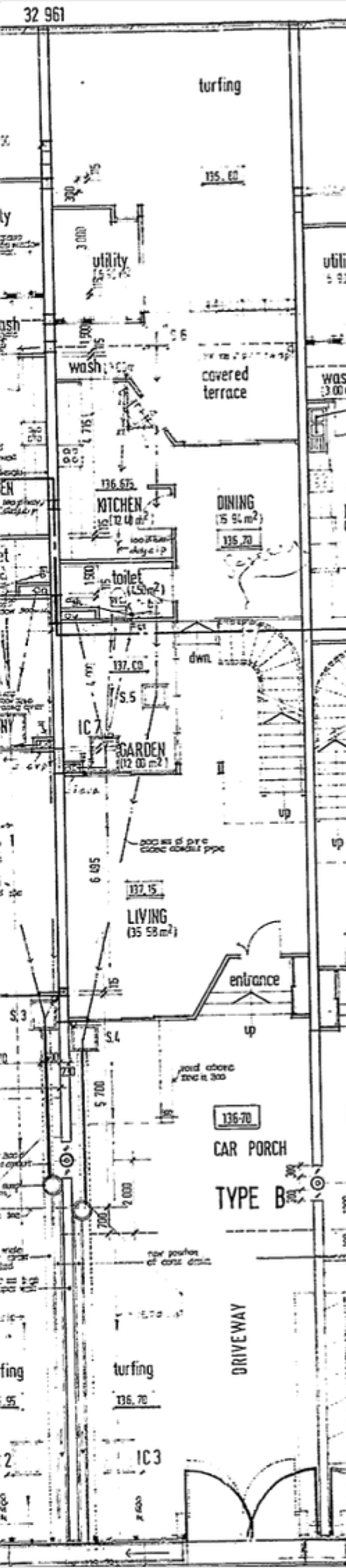 Toh Yi Road Terrace House floor plan