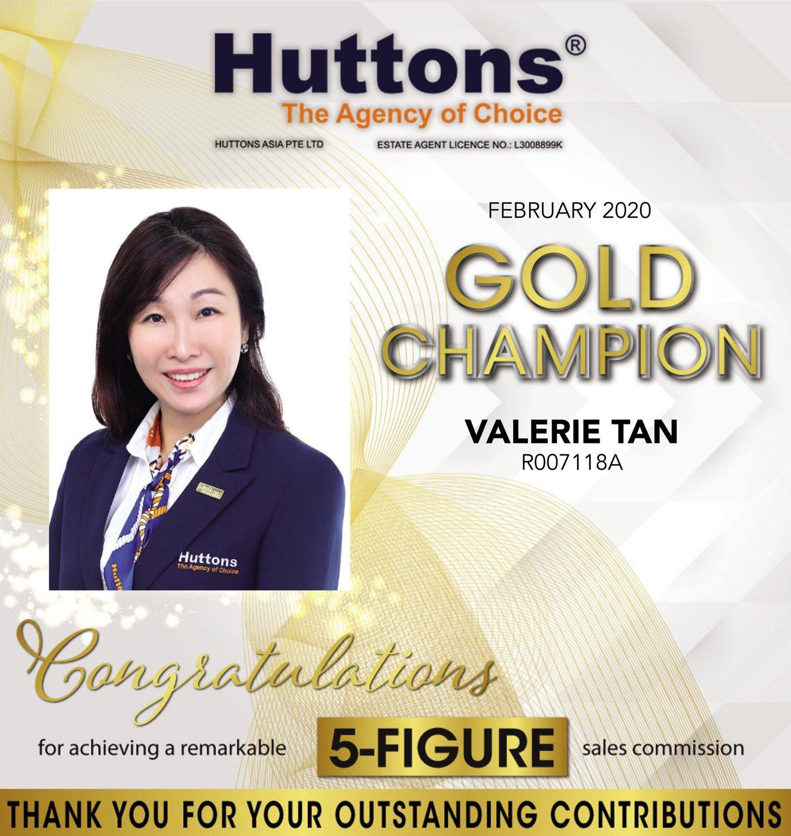 Valerie Tan: award