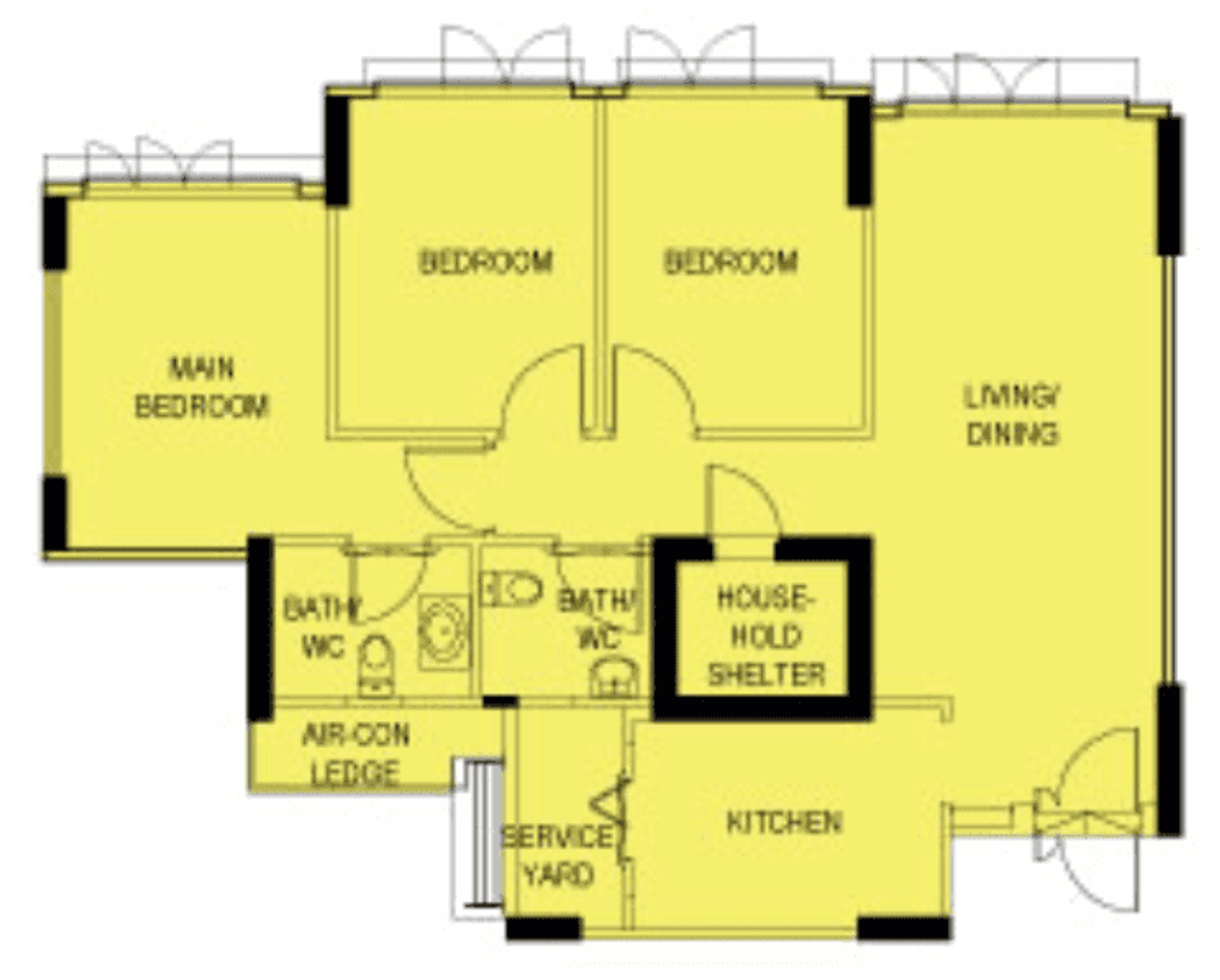 679B Punggol Drive floor plan