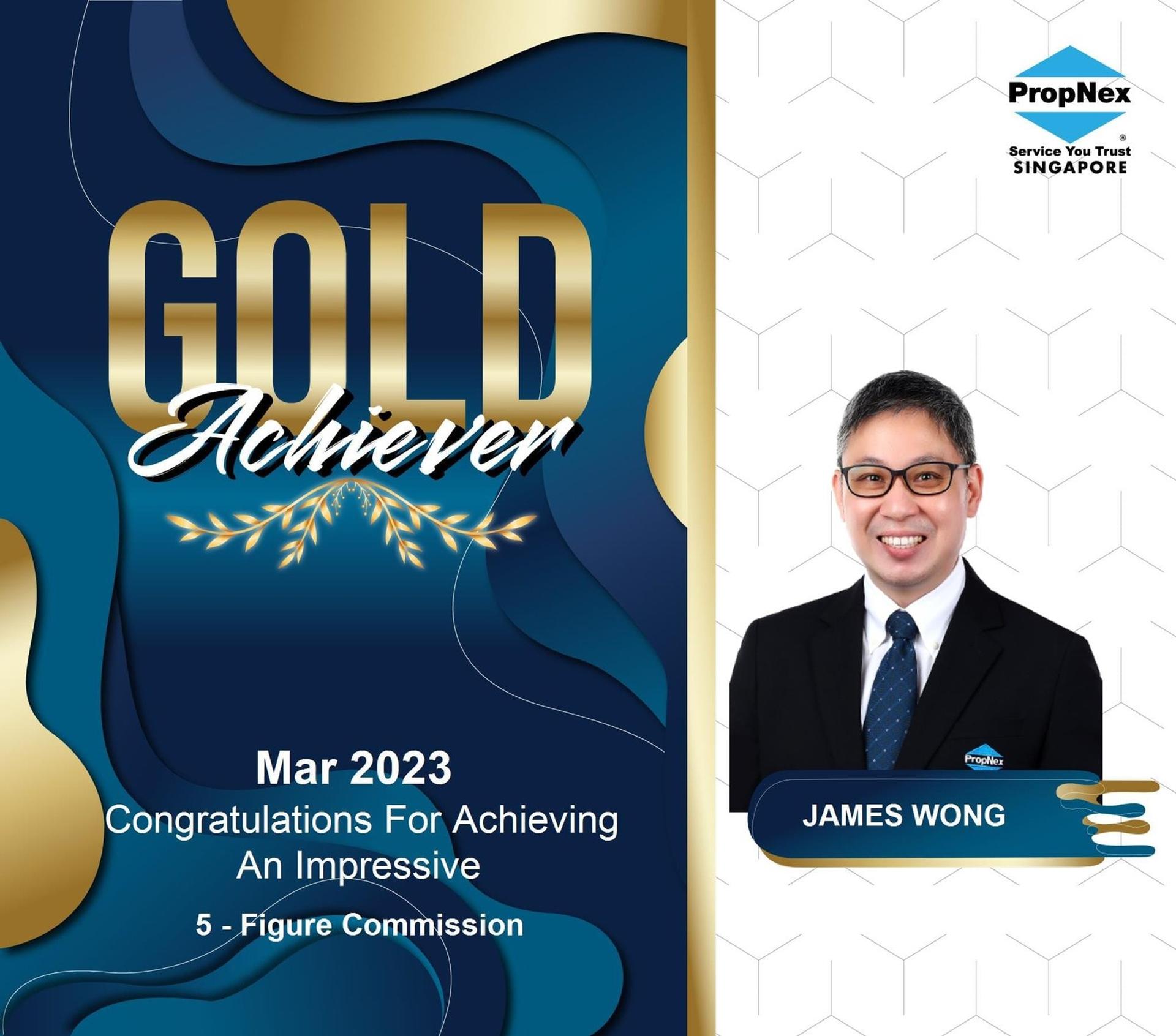 Gold Achiever, PropNex, Mar 2023