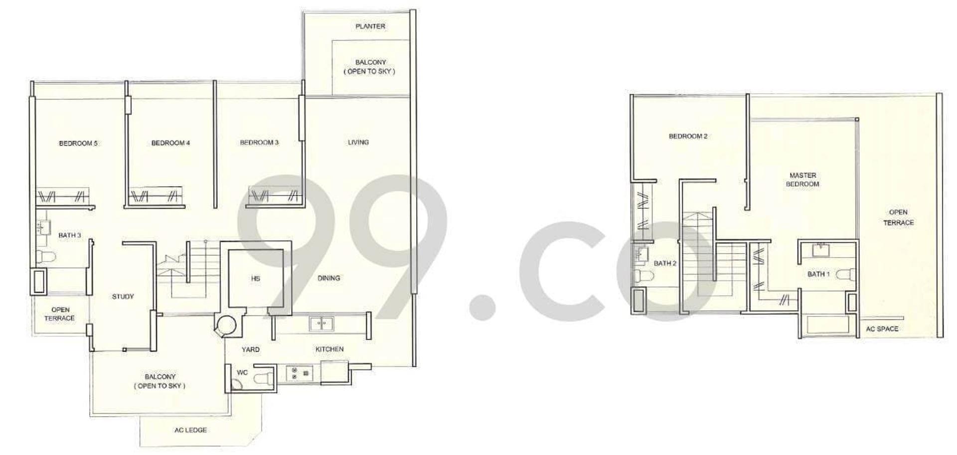 The Amery floor plan