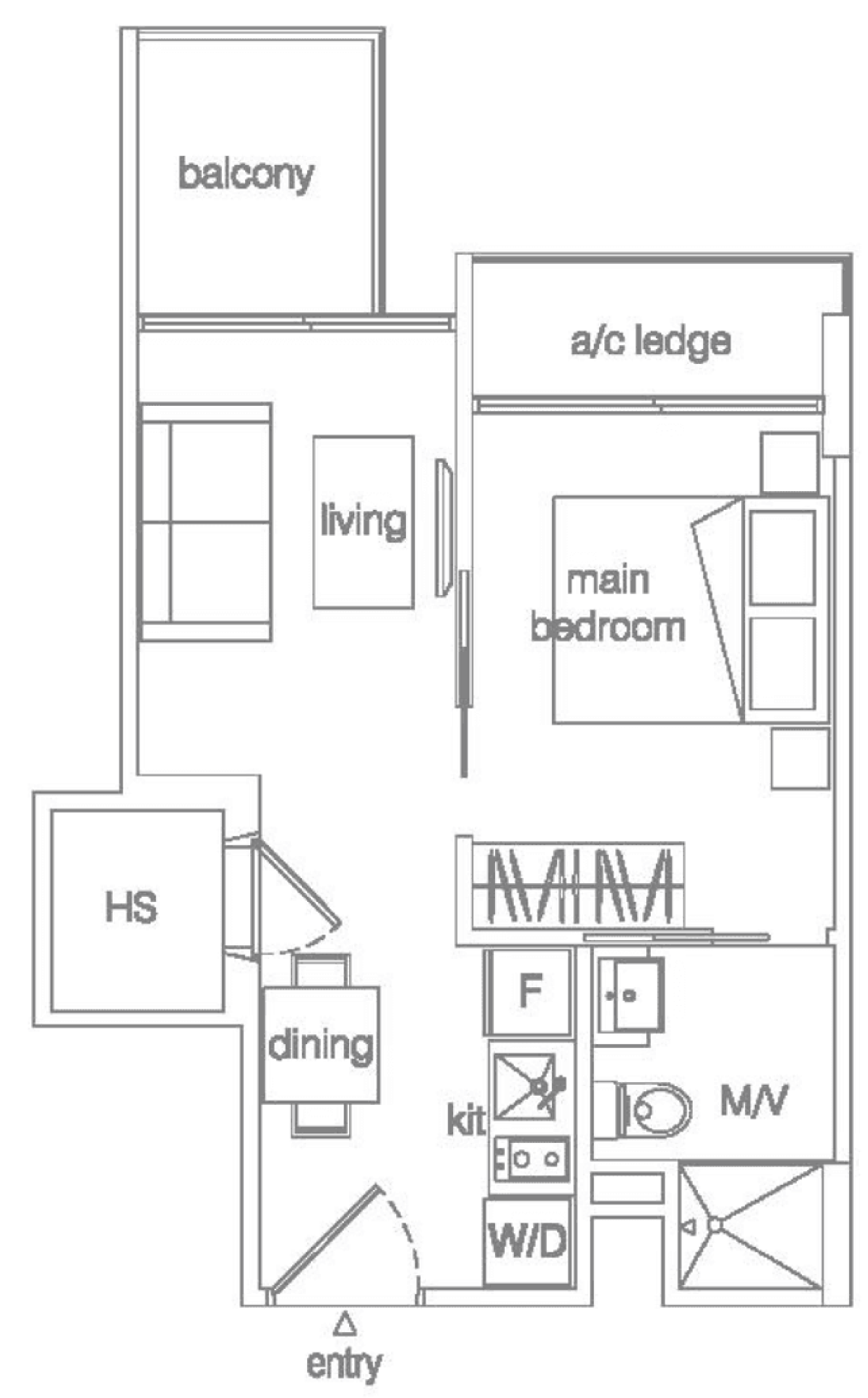 Centra Suites floor plan