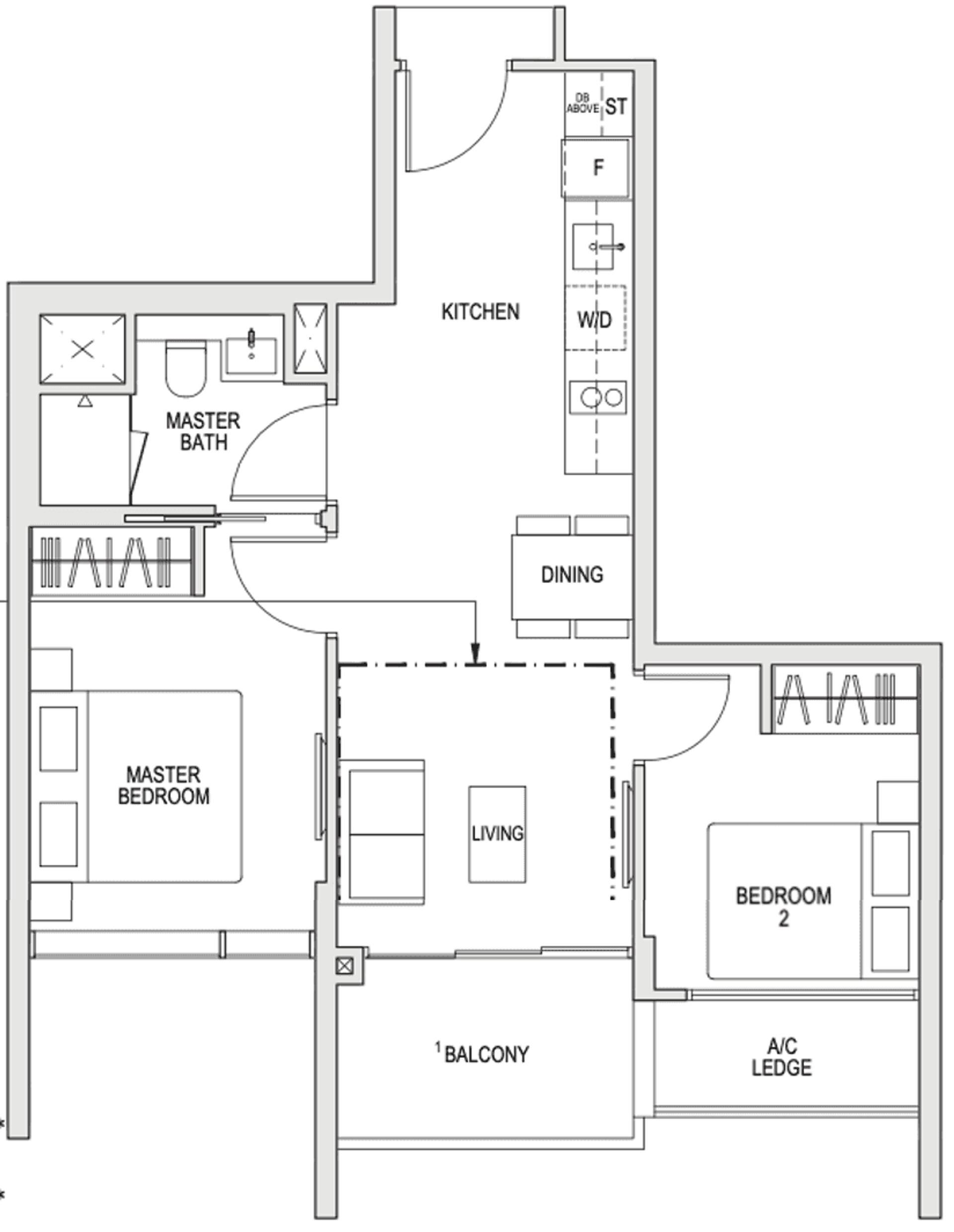 Kent Ridge Hill Residences floor plan