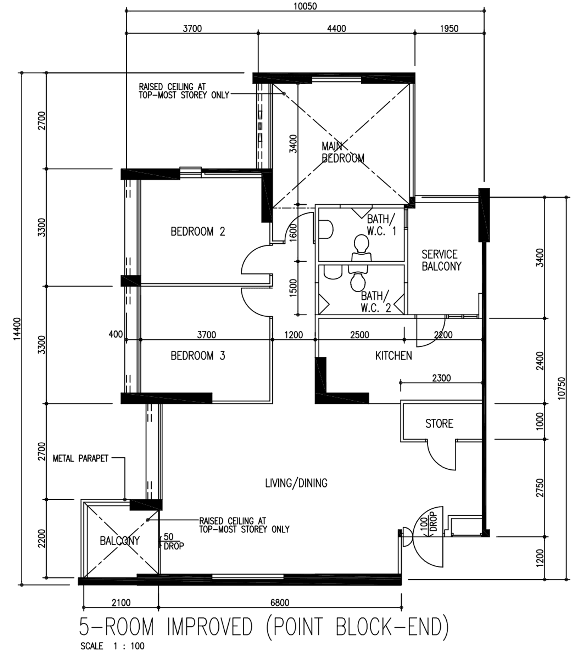 267 Toh Guan Road floor plan