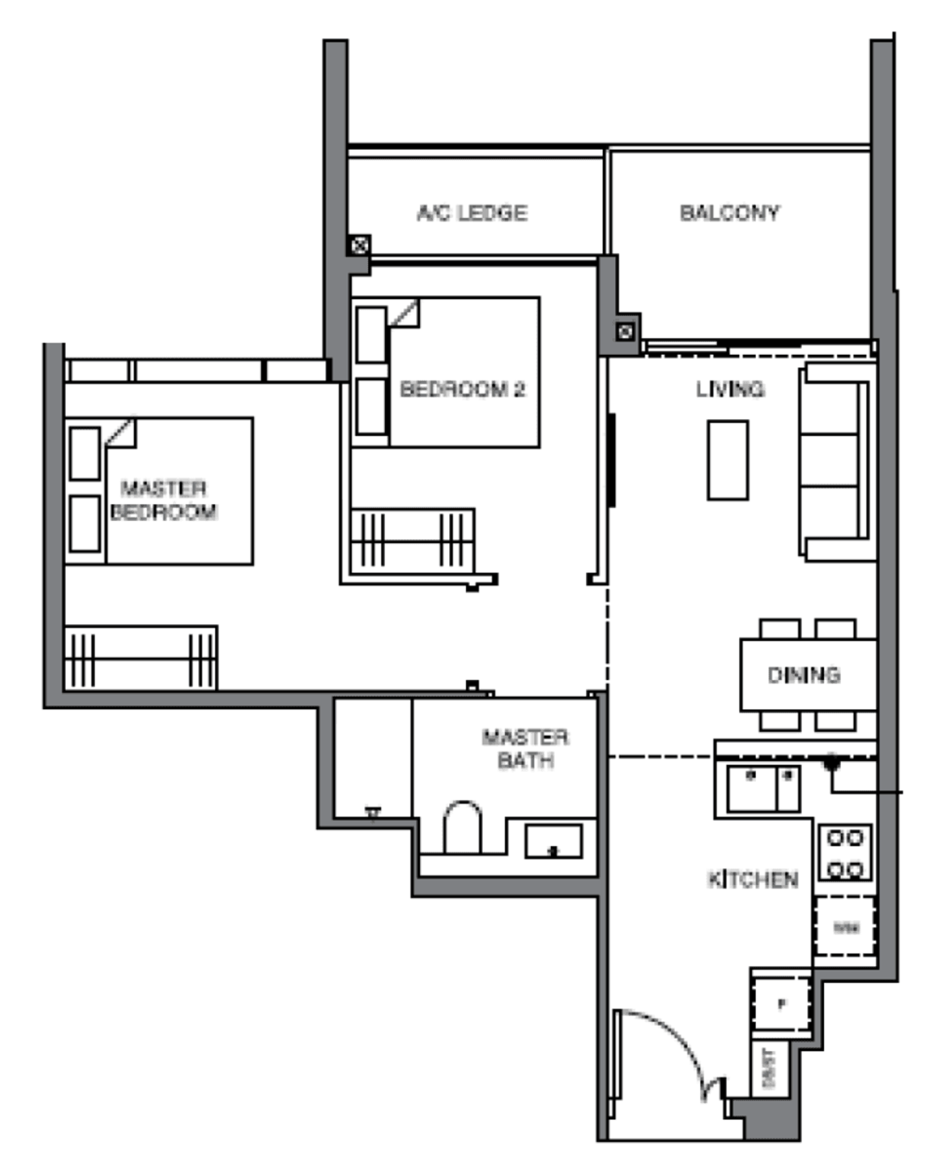 Leedon Green floor plan