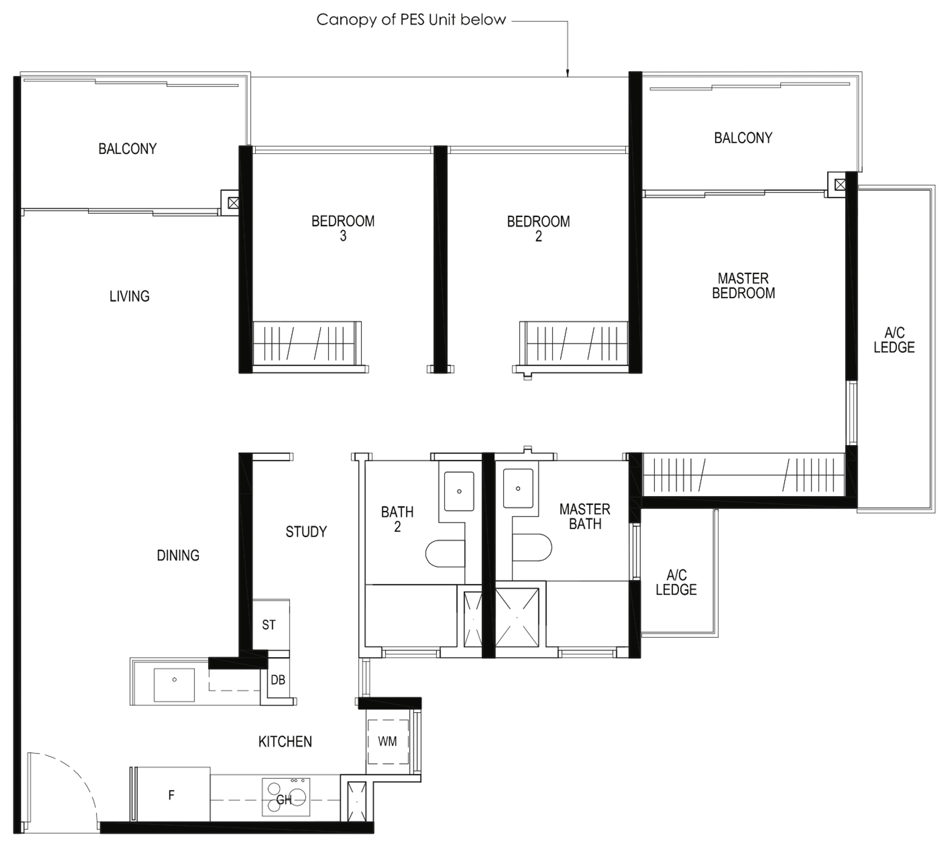Daintree Residence floor plan