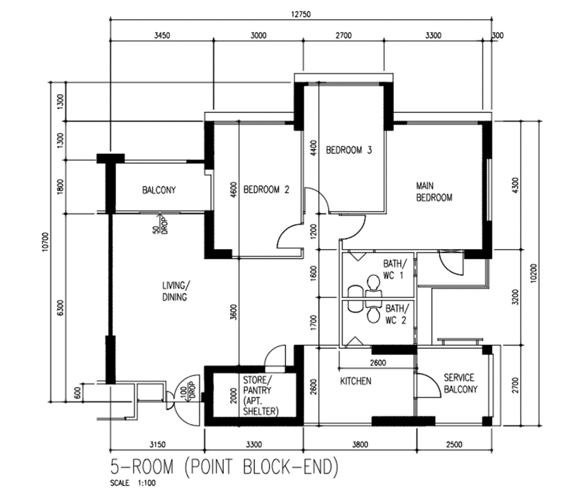 4A Boon Tiong Road floor plan