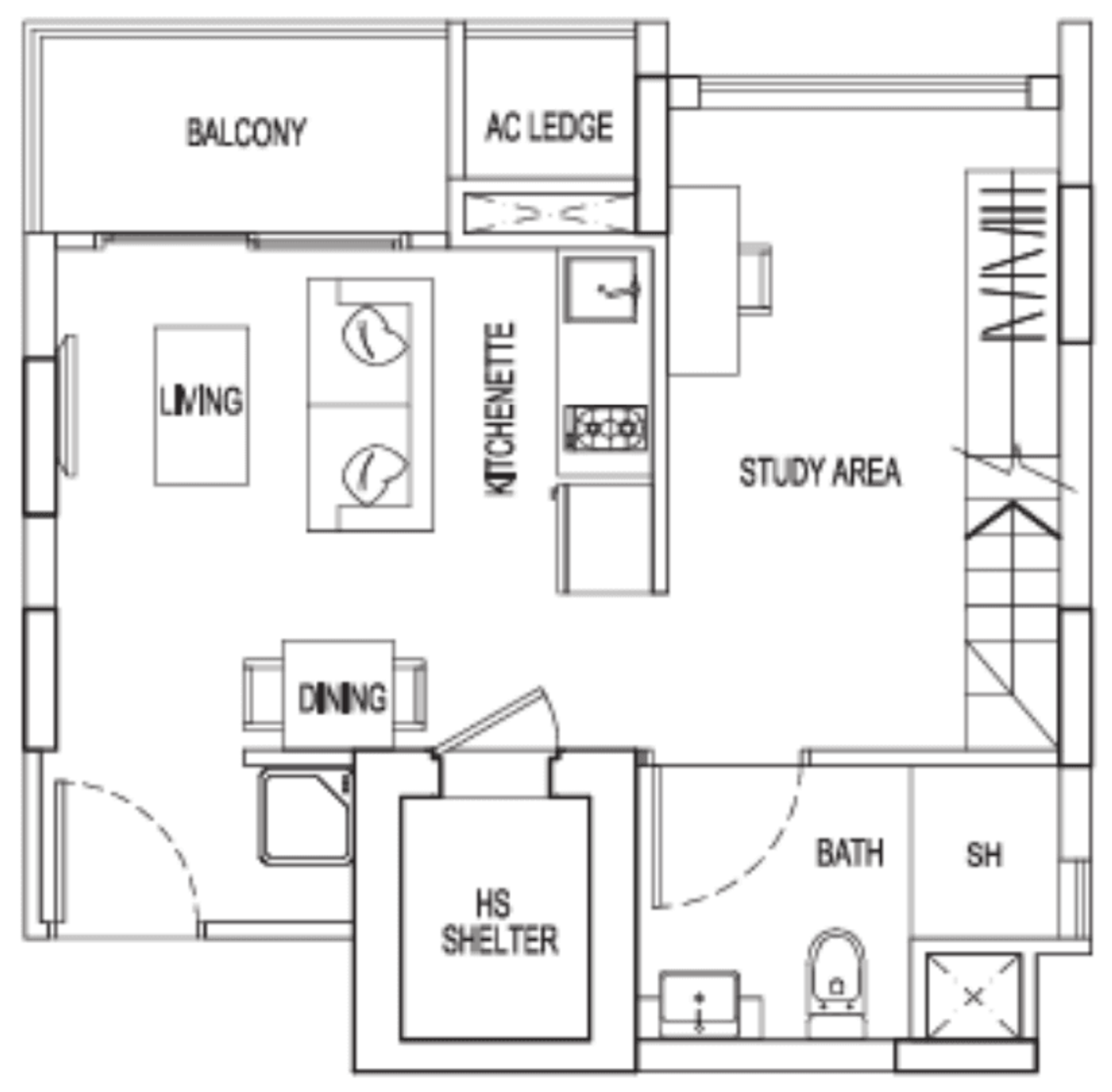 8 Bassein floor plan