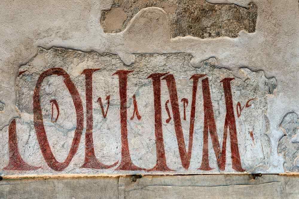 Graffiti v Pompejích