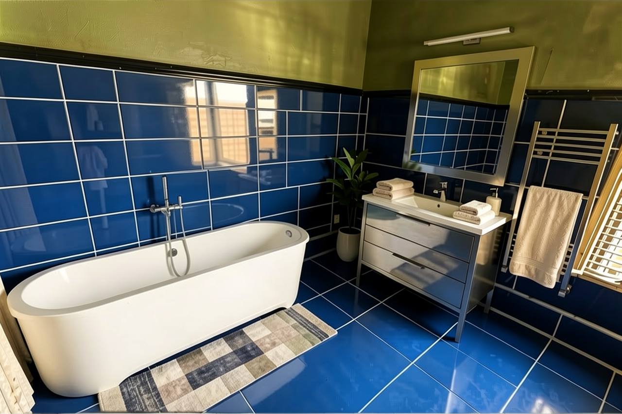 rekonstrukce bytu 2+kk - kuchyně, koupelna a obývací pokoj