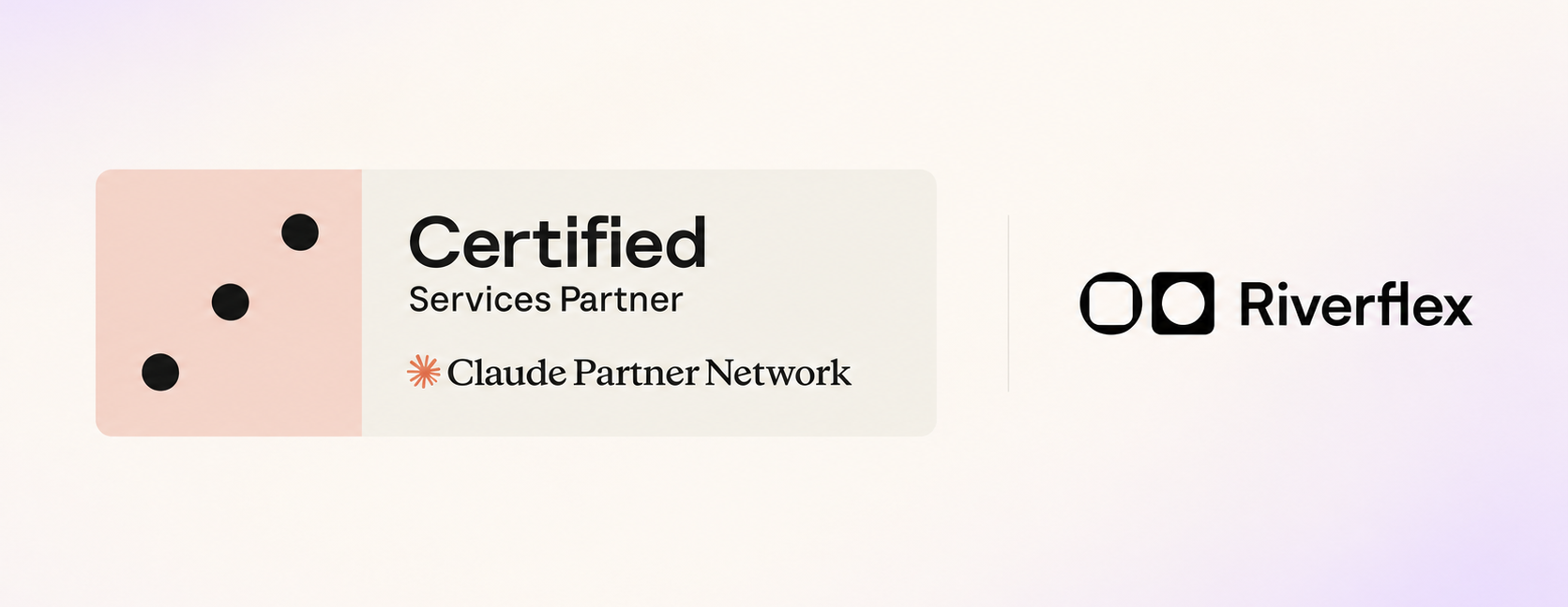 Riverflex is Certified in the Claude Partner Network