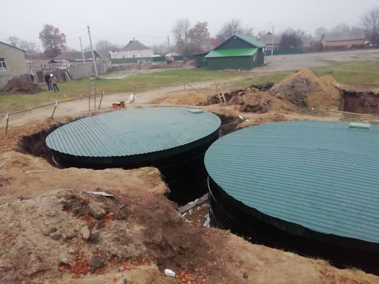 Пожежні резервуари