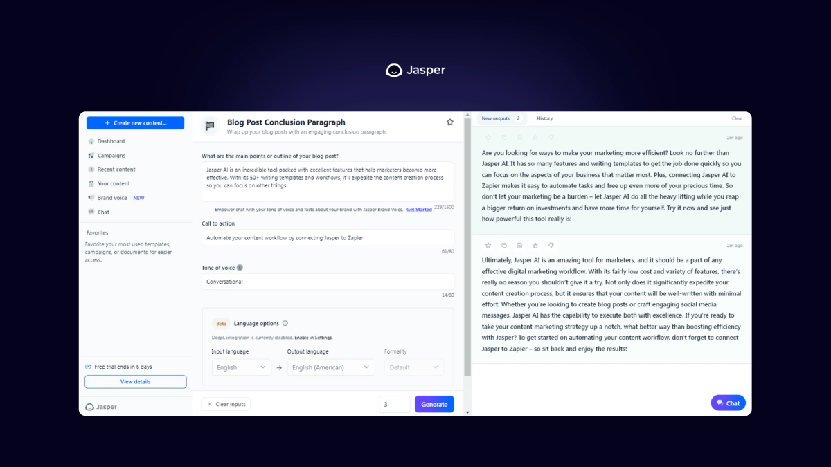 Jasper Webapp