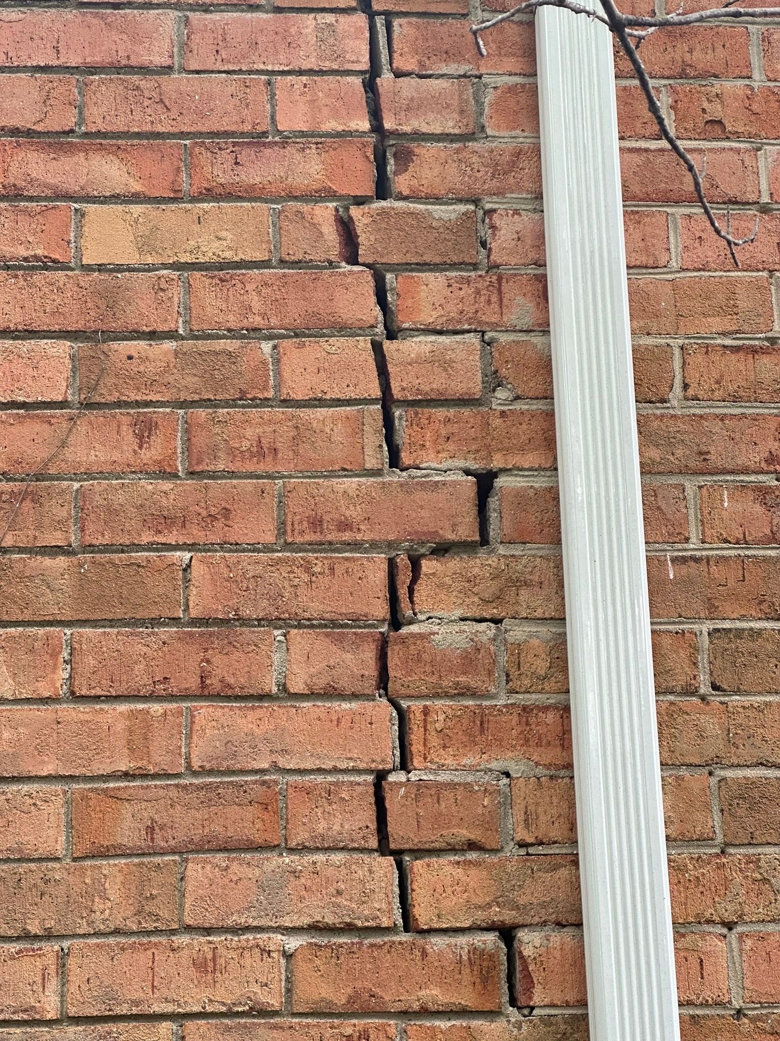 Foundation cracks