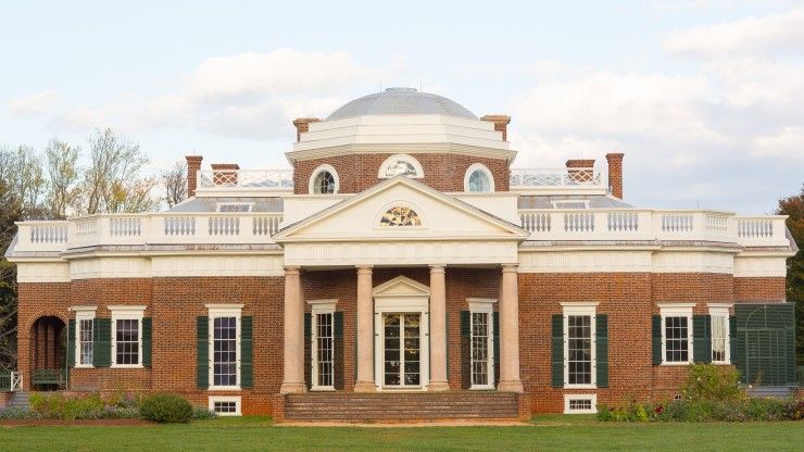 Monticello, Home of Thomas Jefferson, Charlottesville VA