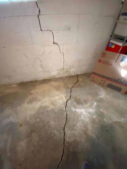 what your basement floor cracks reveal about your foundation