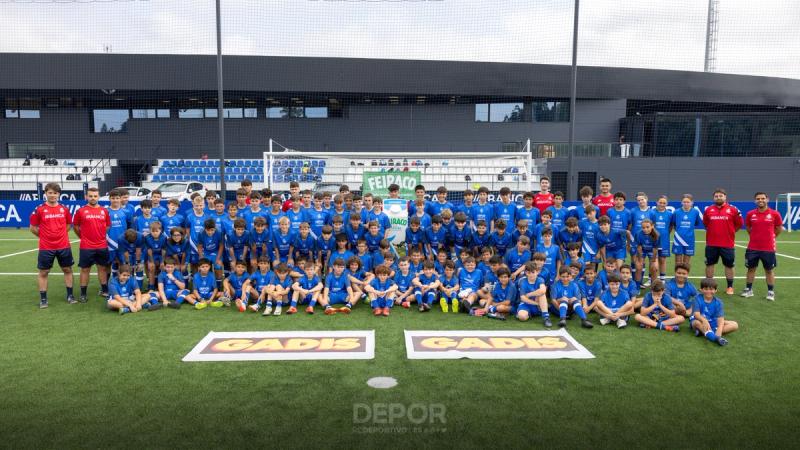 Segunda semana do DéporCampus Cabreiroá 2025 con 500 nenos e nenas entre Abegondo, Caranza, Cee, Colexio Internacional de Eirís e Santa María del Mar