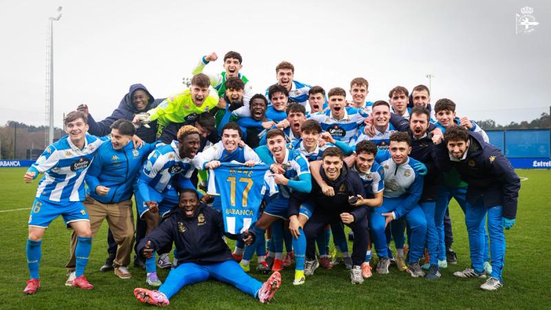 Resultados este sábado en ANOSACANTEIRA, con triunfo no desconto do Fabril; e calendario deste domingo, co Xuvenil B e o Alevín de fútbol 11 no Dépor Training Center