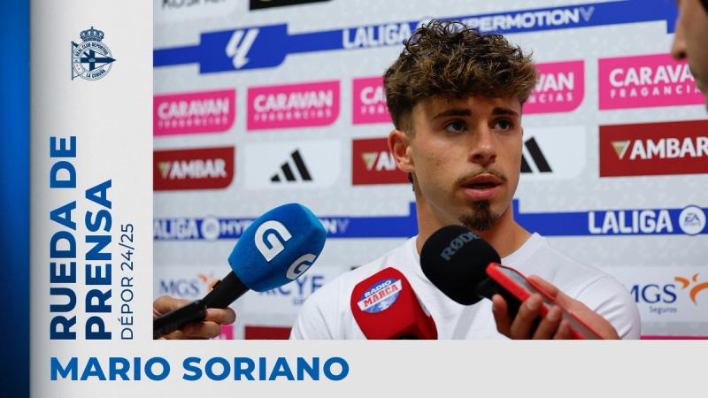 Mario Soriano cree que "arriba nos ha faltado una marcha más" y Patiño asegura estar "contento en la ciudad, con el equipo"